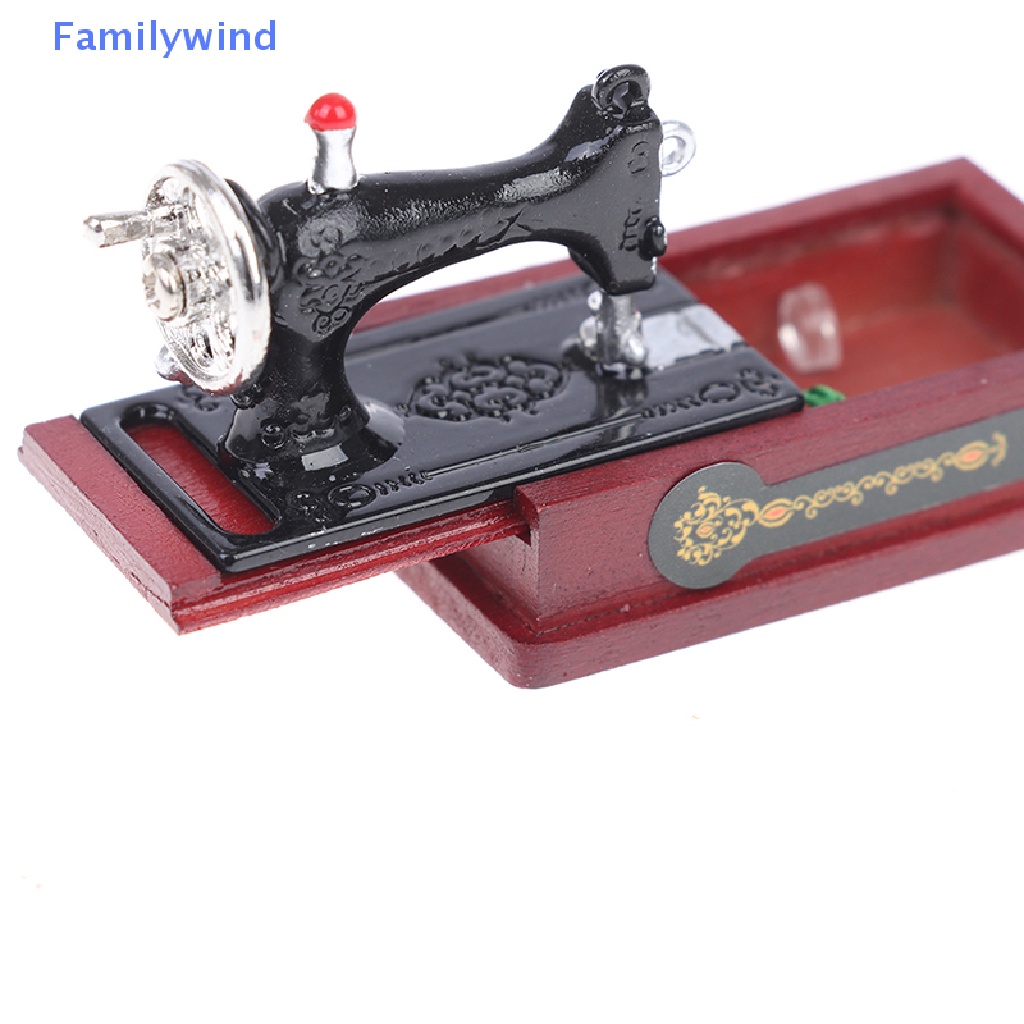 Mô Hình Máy May 1: 12 Trang Trí Nhà Búp Bê