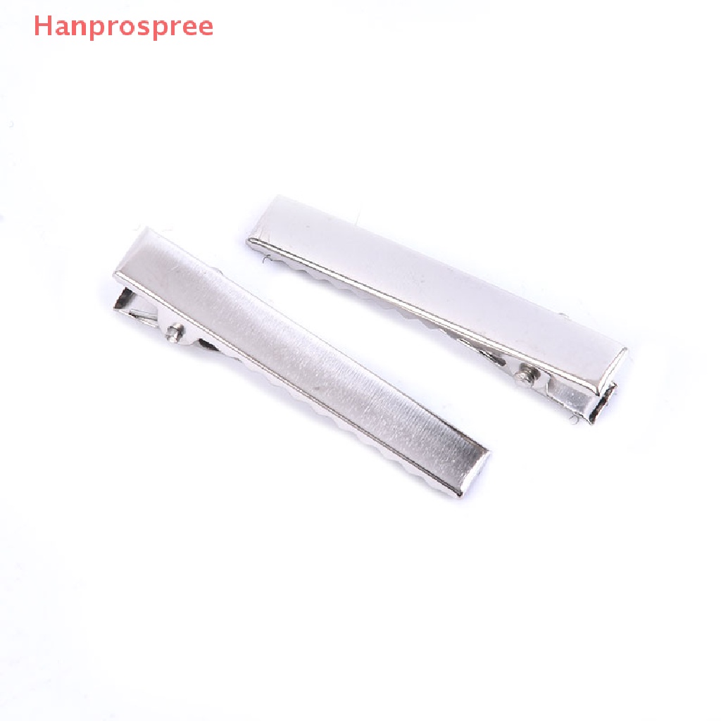 Set 50 Kẹp Tóc Cá Sấu Bằng Kim Loại Có Răng Kẹp DIY