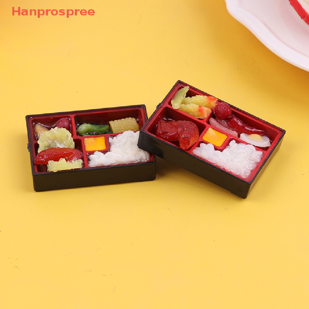 Hộp Cơm / Thức Ăn Nhanh Trang Trí Nhà Búp Bê Kiểu Nhật Bản 1: 12