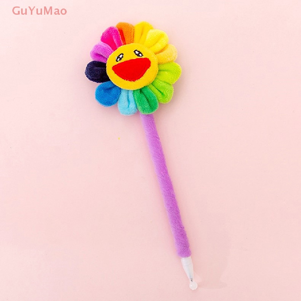 [cxGUYU] Bút Mực Gel Hình Hoa Hướng Dương Dễ Thương Vui Nhộn Phong Cách Hàn Quốc Cho Học Sinh / Văn Phòng