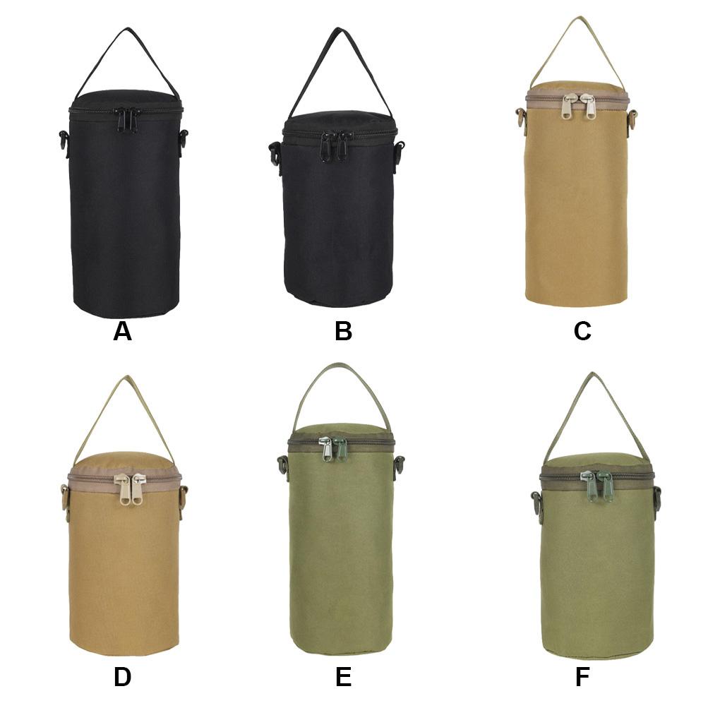 1 / 2 / 3 Túi Bảo Vệ Bình Nhiên Liệu Hình Trụ Có Thể Tái Sử Dụng Tiện Lợi Cho Các Hoạt Động Ngoài