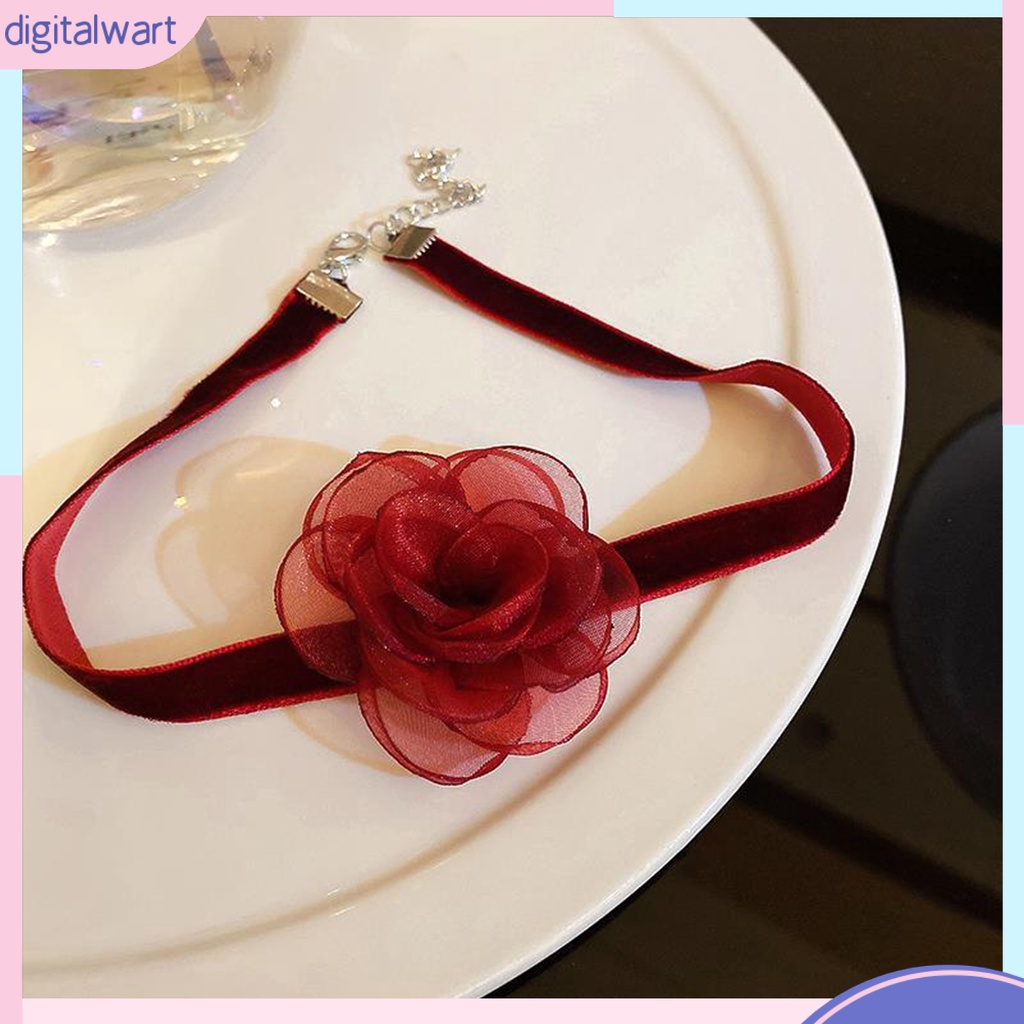 [DIL] Vòng Cổ Choker Ruy Băng Dài Siêu Dài Màu Trơn Phối Khóa Tôm Hùm Có Thể Điều Chỉnh Cho Nữ