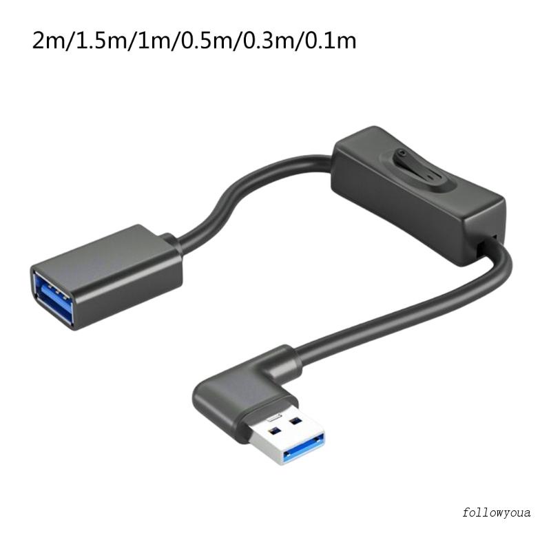 Dây Cáp Mở Rộng USB 3.0 Truyền Dữ Liệu Tốc Độ Nhanh Với Công Tắc Bật / Tắt