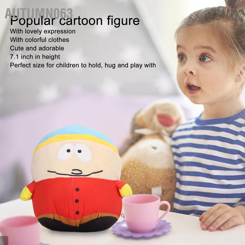 Autumn063 Đồ chơi sang trọng mềm Búp bê nhồi bông Biểu cảm dễ thương Bông PP Làm đầy Hình hoạt hình cho trẻ em