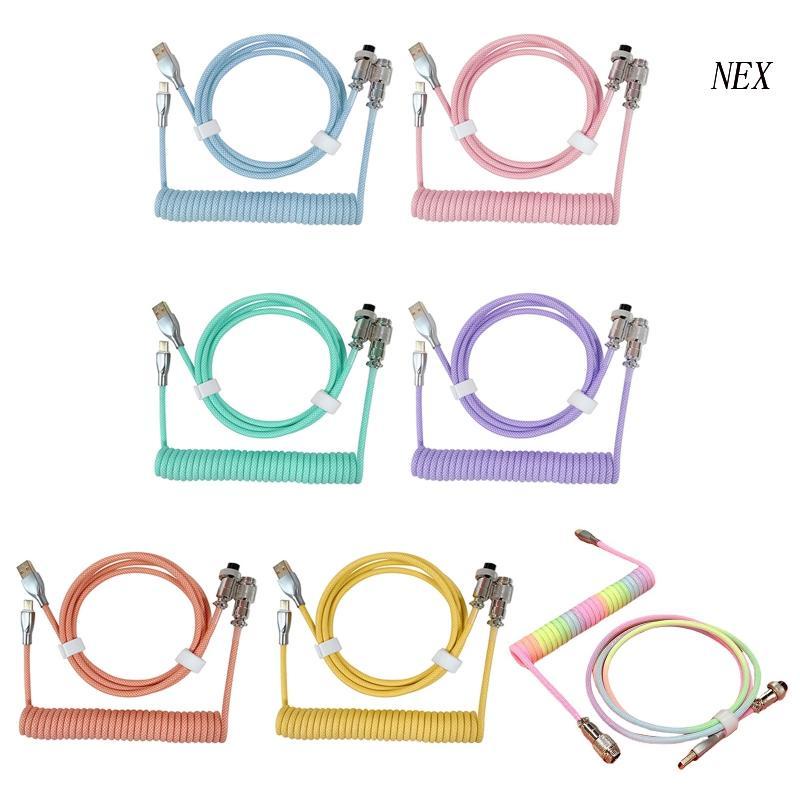 Dây Cáp USB Type C 1.8M Chuyên Dụng Cho Nối Bàn Phím Cơ