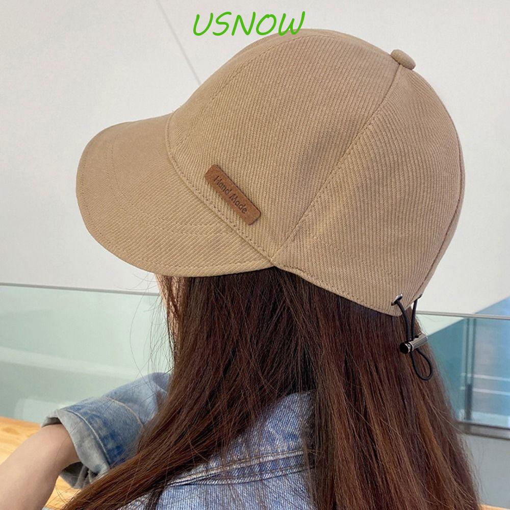 Mũ Lưỡi Trai Cotton Chống Nắng Phong Cách Cổ Điển Có Thể Điều Chỉnh Cho Nữ