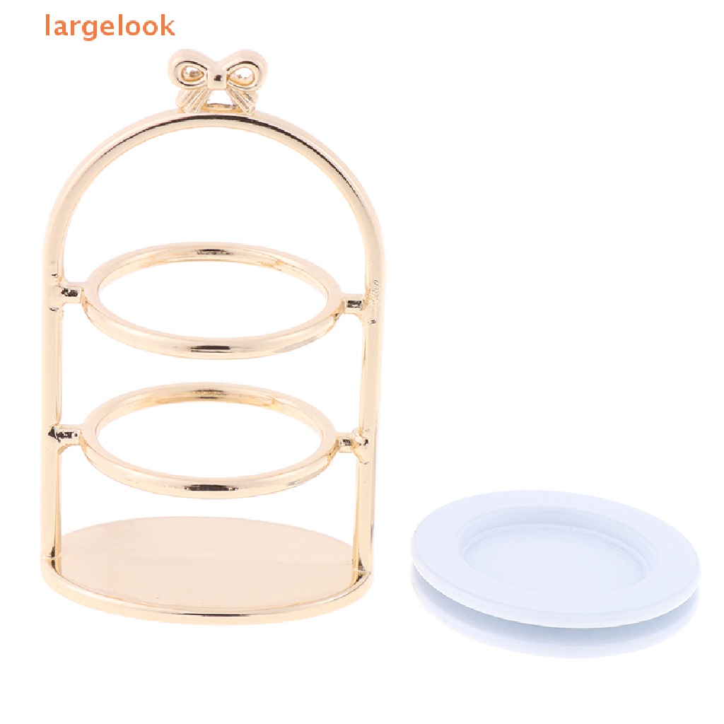 Giá Đỡ Bánh Tráng Miệng Tỉ Lệ 1 / 12 Trang Trí Nhà Búp Bê