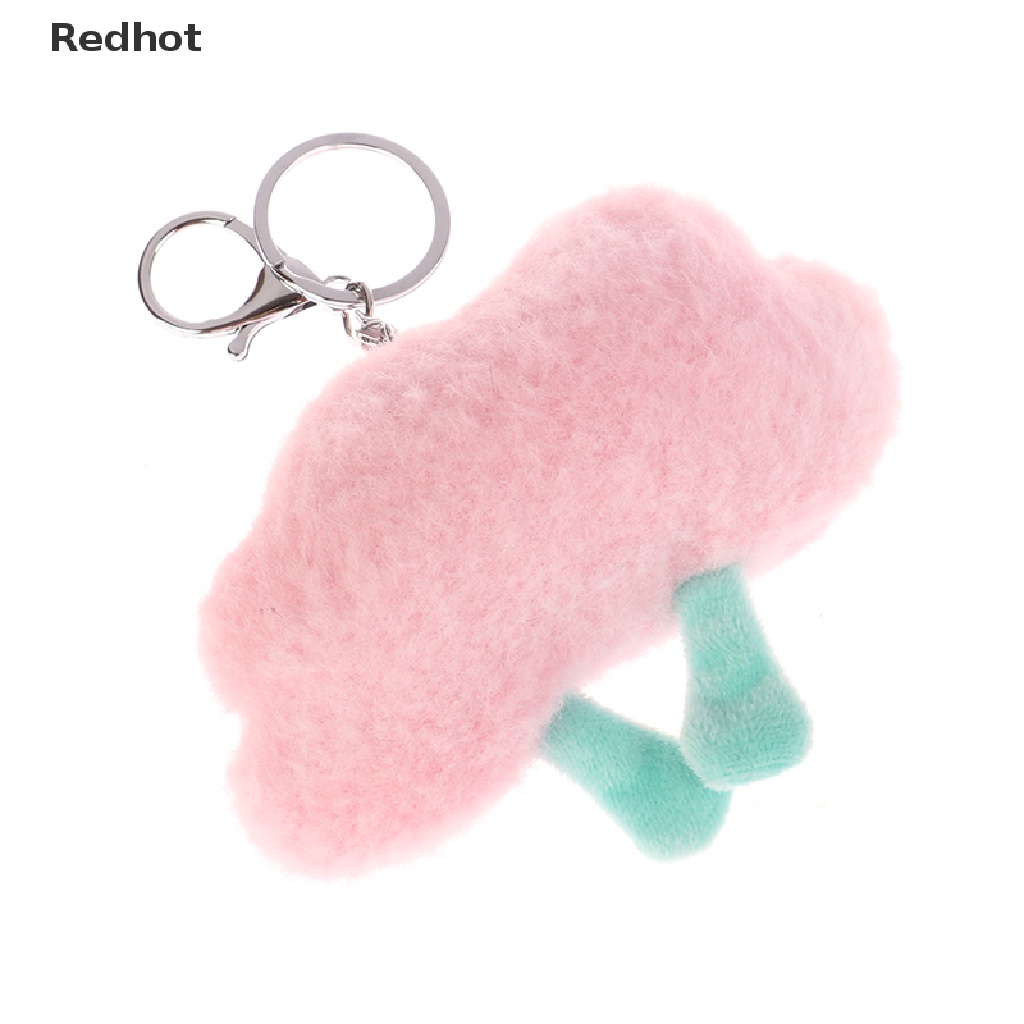 1 Móc Khóa Hình Đám Mây Hoạt Hình Nhồi Bông Đáng Yêu