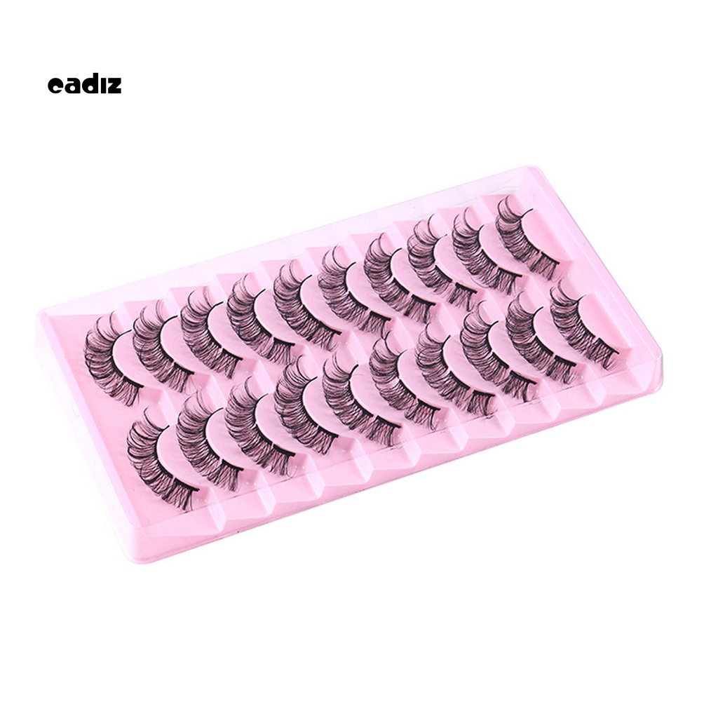 Hộp 10 Cặp Lông Mi Giả Tiện Lợi Dành Cho Nữ