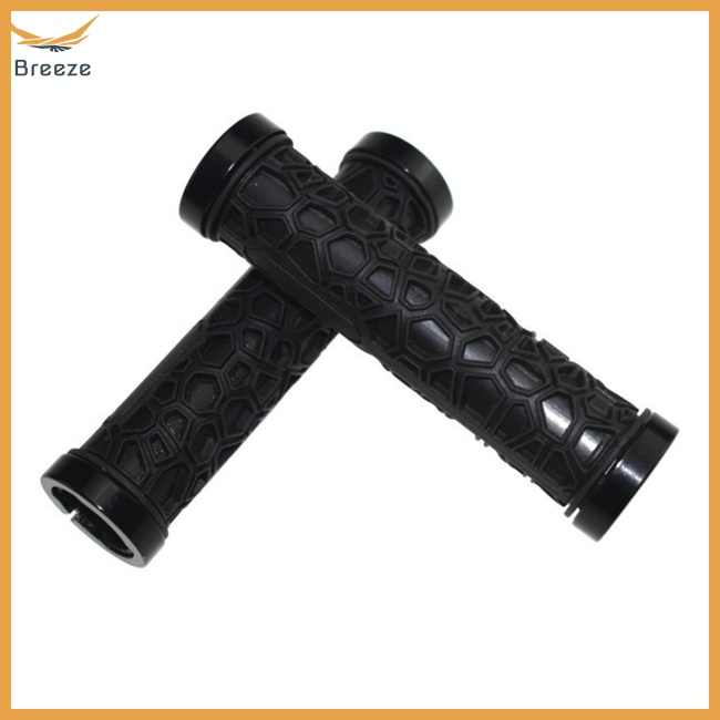 1 Cặp Vỏ Bọc Tay Lái Xe Đạp Leo Núi Bằng Cao Su Hai Mặt Chống Sốc