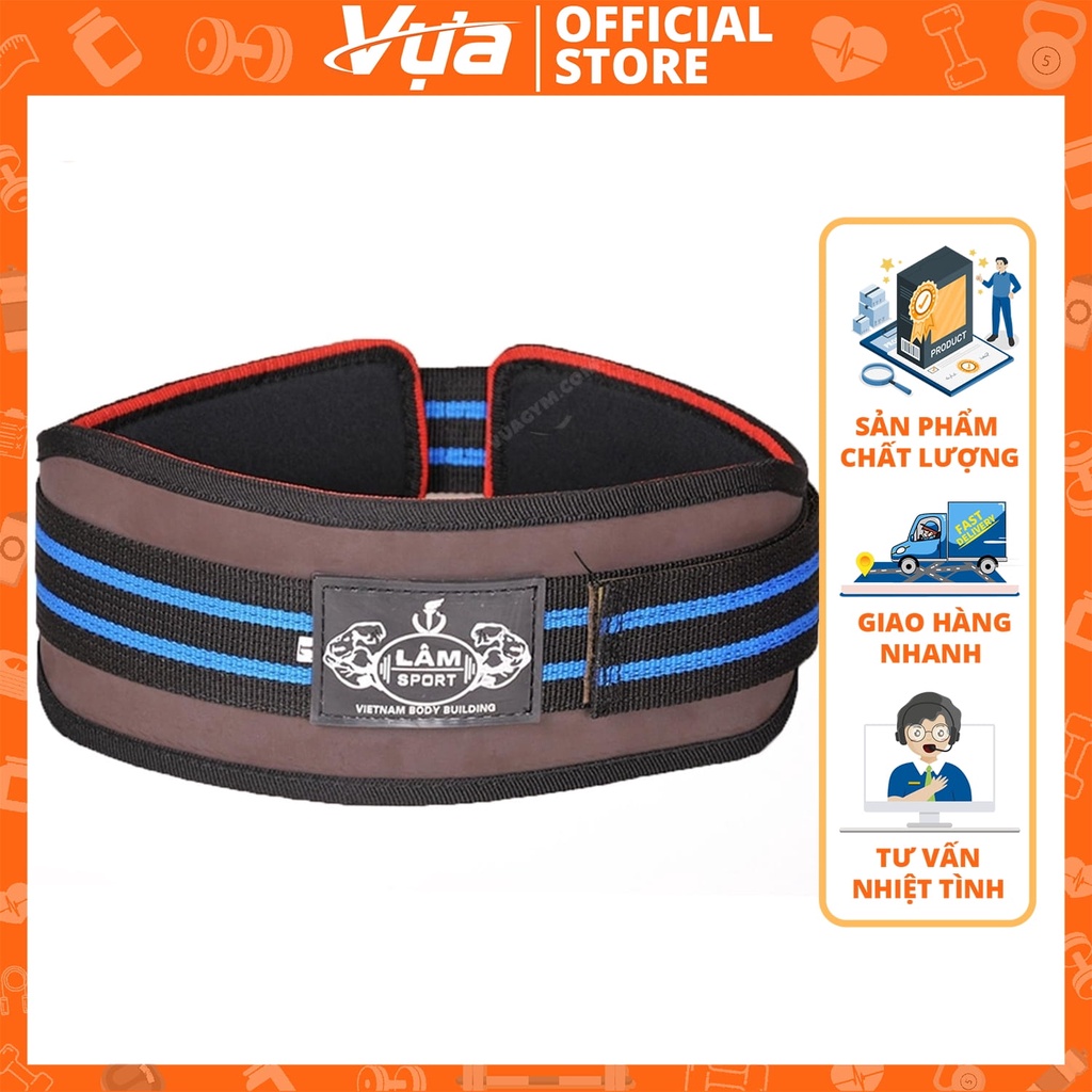 Đai Lưng Cứng Lâm Sport Chính Hãng (1 cái)