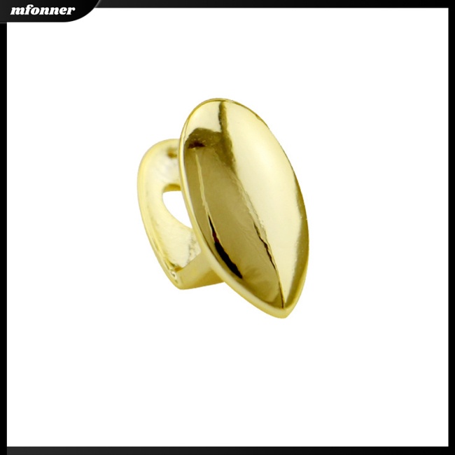 Răng Nanh Kim Loại Mạ Vàng Hóa Trang Ma Cà Rồng Phong Cách Hip hop Rapper