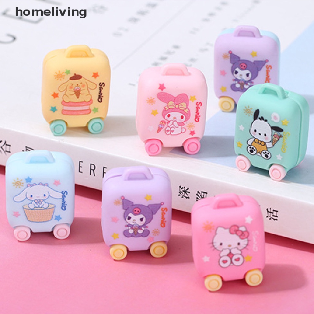 Mô Hình Hành Lý Hoạt Hình Hai Mặt Trang Trí Nhà Búp Bê 1 Cái