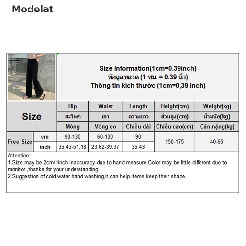 Mfc Quần Dài Ống Rộng Lưng Cao Co Giãn Màu Trơn Thời Trang