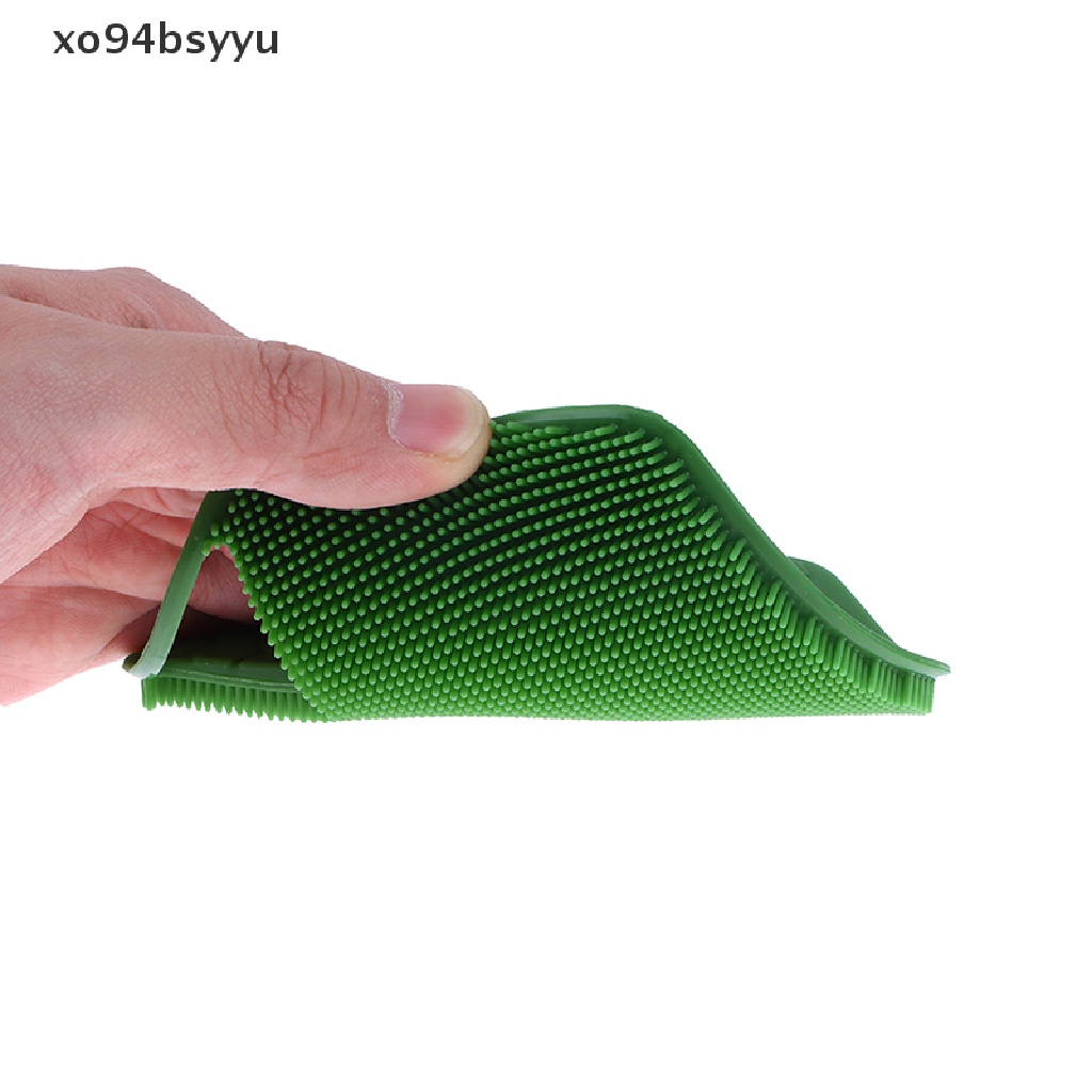 Bàn Chải Tắm Xo94Bsyu Bằng Silicon Tẩy Tế Bào Chết Mát Xa Làm Sạch Da