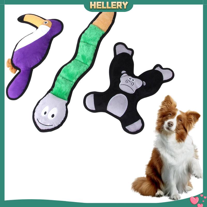 Set 3 Thú Nhồi Bông Mềm Mại Cho Thú Cưng Cỡ Lớn / Vừa / Nhỏ