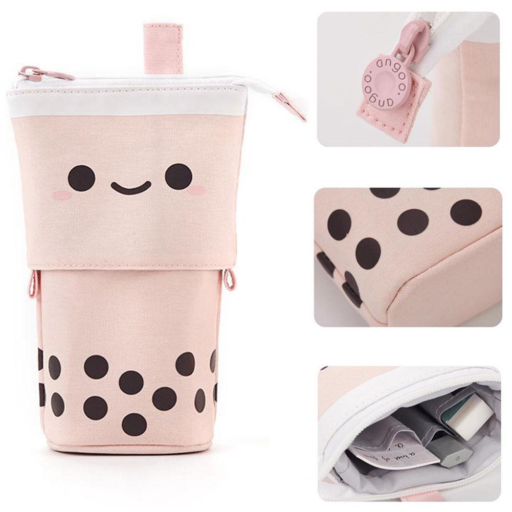 Túi Đựng Bút M7B2 Đa Năng In Họa Tiết Dễ Thương Cho Nữ