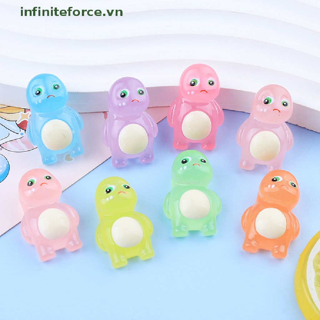 Set 5 Mô Hình Khủng Long Bằng Nhựa Phát Quang Dùng Để Trang Trí Diy