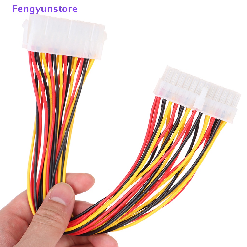 Dây Cáp Nối Dài Nguồn Điện 30cm ATX 24 Pin Male Sang 24Pin Female