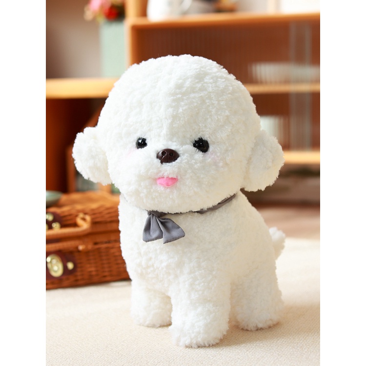 Thú Nhồi Bông cotton Hình Cún Con Dễ Thương Cho Bé