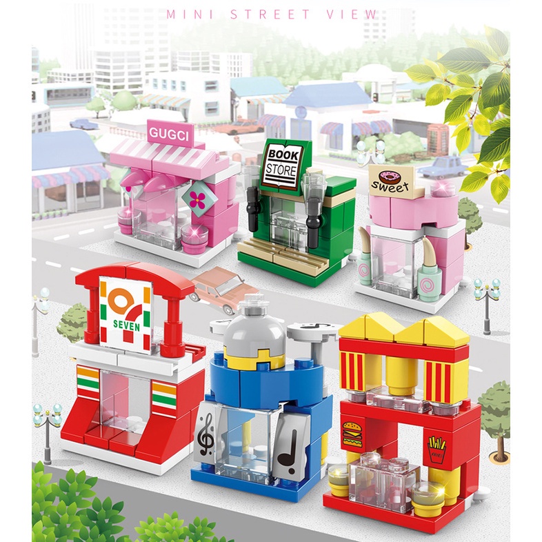 Mô Hình Xe Tăng Chiến Đấu Lắp Ráp Đồ Chơi Xếp Hình Cho Bé - Quà Tặng Cho Trẻ Em