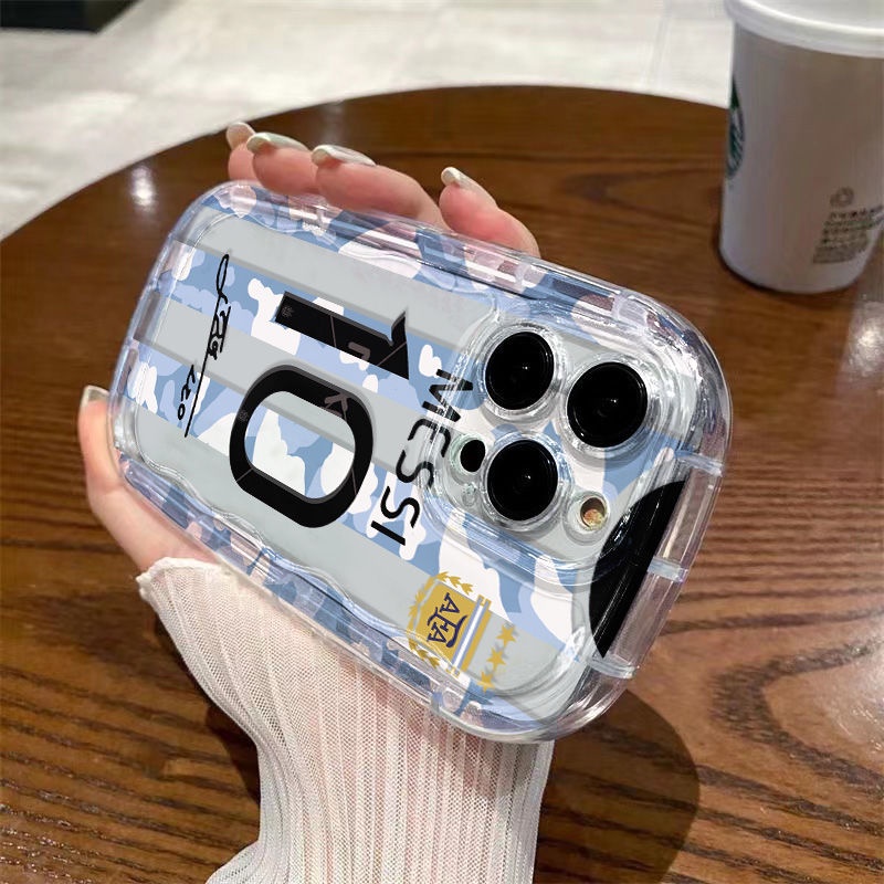 ✅Ốp Điện Thoại Thời Trang Cho Apple No. Ốp Điện Thoại Mềm Trong Suốt Chống Sốc Cho Iphone 10 xs13 / xr7promax8p1211 Messi / / iPhone14 OEYJ 10