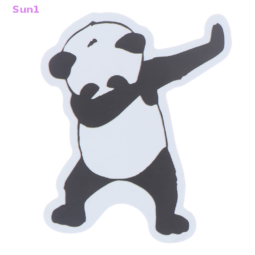 Set 50 Miếng Dán Chống Nước Màu Trắng Đen Cho Laptop iPads Ván Trượt