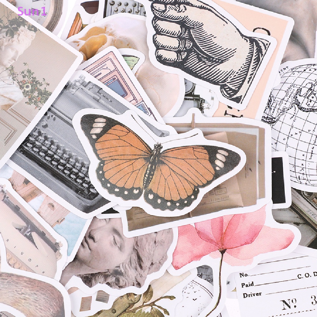 Bộ 50 Miếng Dán Họa Tiết Graffiti Hoạt Hình Dùng Trang Trí Laptop / Điện Thoại / Xe Hơi