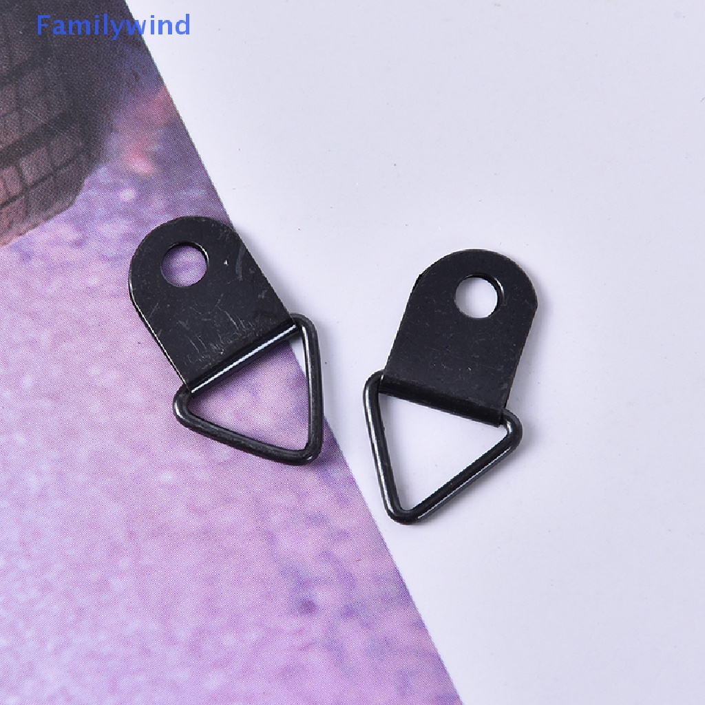 Set 20 Móc Treo Khung Ảnh Hình Tam Giác Một Lỗ Tiện Dụng
