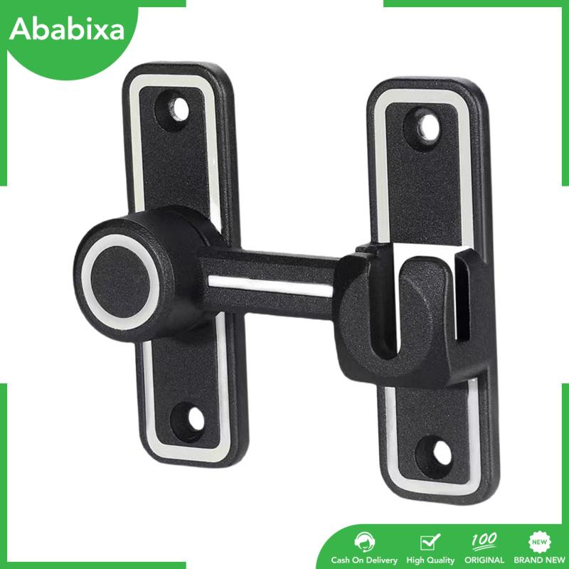 Chốt Khóa Cửa Bằng Kim Loại 90 Độ Tiện Dụng Cho Phòng Tắm / Nhà Cửa