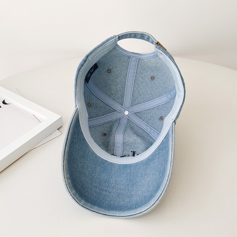 Mũ Lưỡi Trai Mềm Thêu Chữ Phong Cách Cao Bồi Cho Nam Nữ