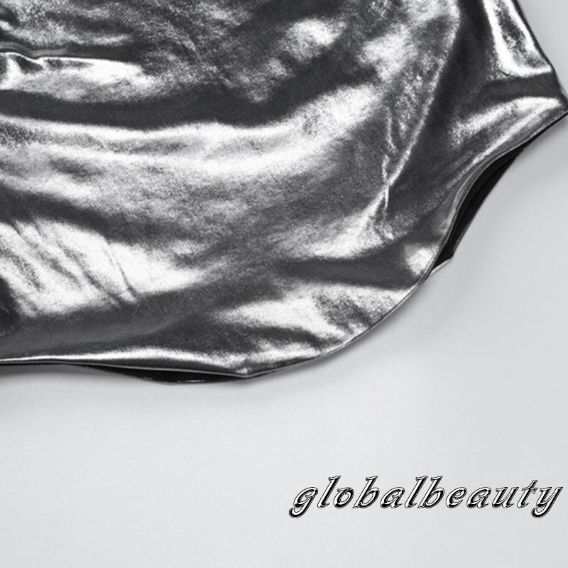 Áo Không Tay Cổ Tròn Dáng Ôm Màu Trơn Thời Trang Mùa Hè Dành Cho Nữ