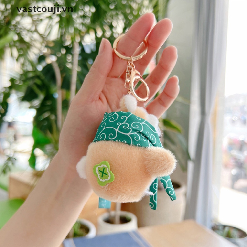 1 Móc Khóa Hình Chim Cánh Cụt Nhồi Bông Dễ Thương