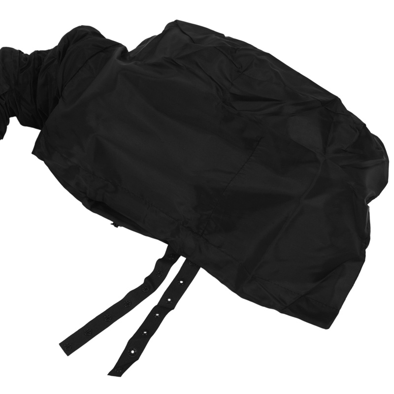 Mũ Trùm Đầu Mềm Mại Có Thể Điều Chỉnh Dành Cho Máy Sấy Tóc Cầm Tay Có Thể Kéo Dài Ống Nối Dài (Màu Đen)