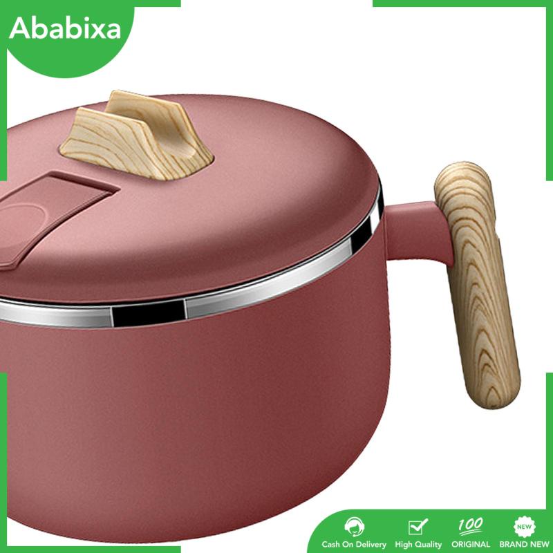 Tô Nấu Mì Ramen Bằng Thép Không Gỉ Tiện Dụng Mang Theo Du Lịch / Dã Ngoại