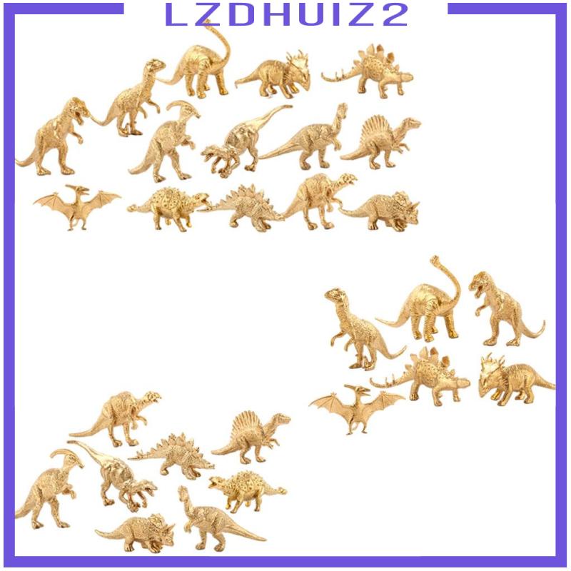 Mô Hình Khủng Long Vàng Rỗng Độc Đáo Cho Bé 3 Tuổi