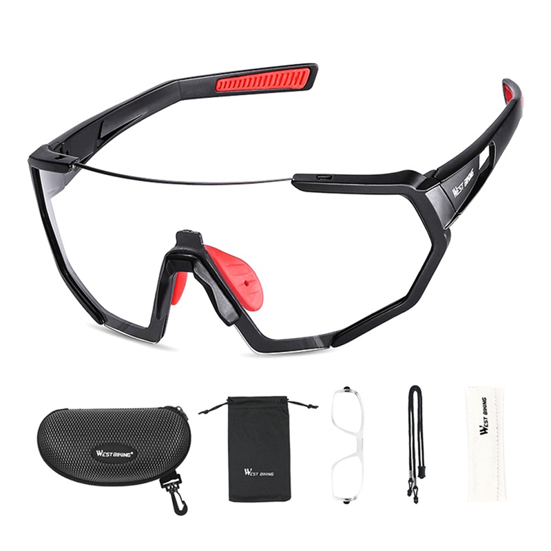 Bộ Kính Mát Đi Xe Đạp MTB Chống Tia UV400 Phong Cách Thời Trang Cho Nam Và Nữ