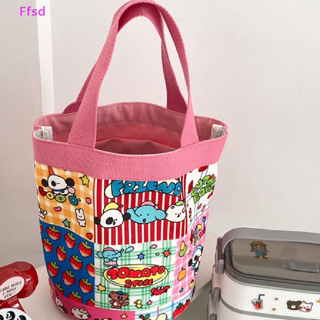 {Ffsd} Túi vải Nhẹ Hình Chú Chó Dễ Thương Có Túi Bên Trong * Bán Chạy Cho Nữ