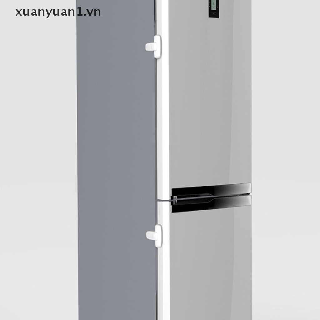 1 Chốt Khóa Cửa Tủ Lạnh Tự Dính An Toàn Cho Bé