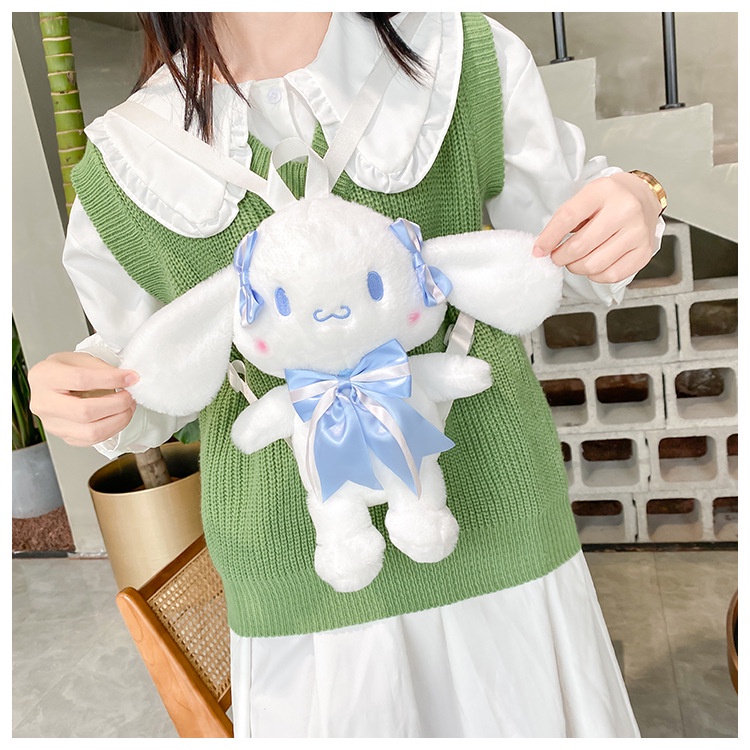 Túi Đeo Chéo Hình Chú Chó Nhồi Bông Dễ Thương Thời Trang Hàn Quốc 2023