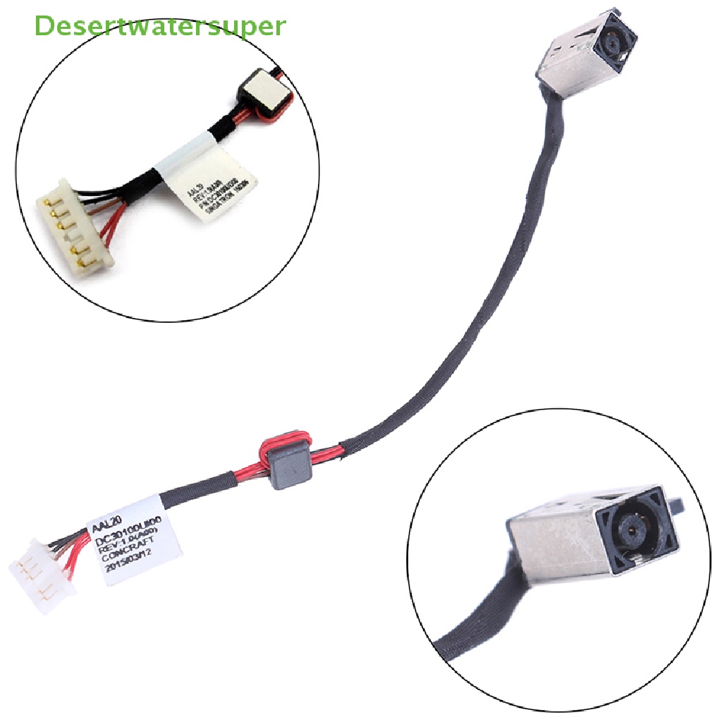Dây Cáp Nguồn DC Dành Cho dell inspiron 14-5455 15-5558 KD4T9 DC30100UD00