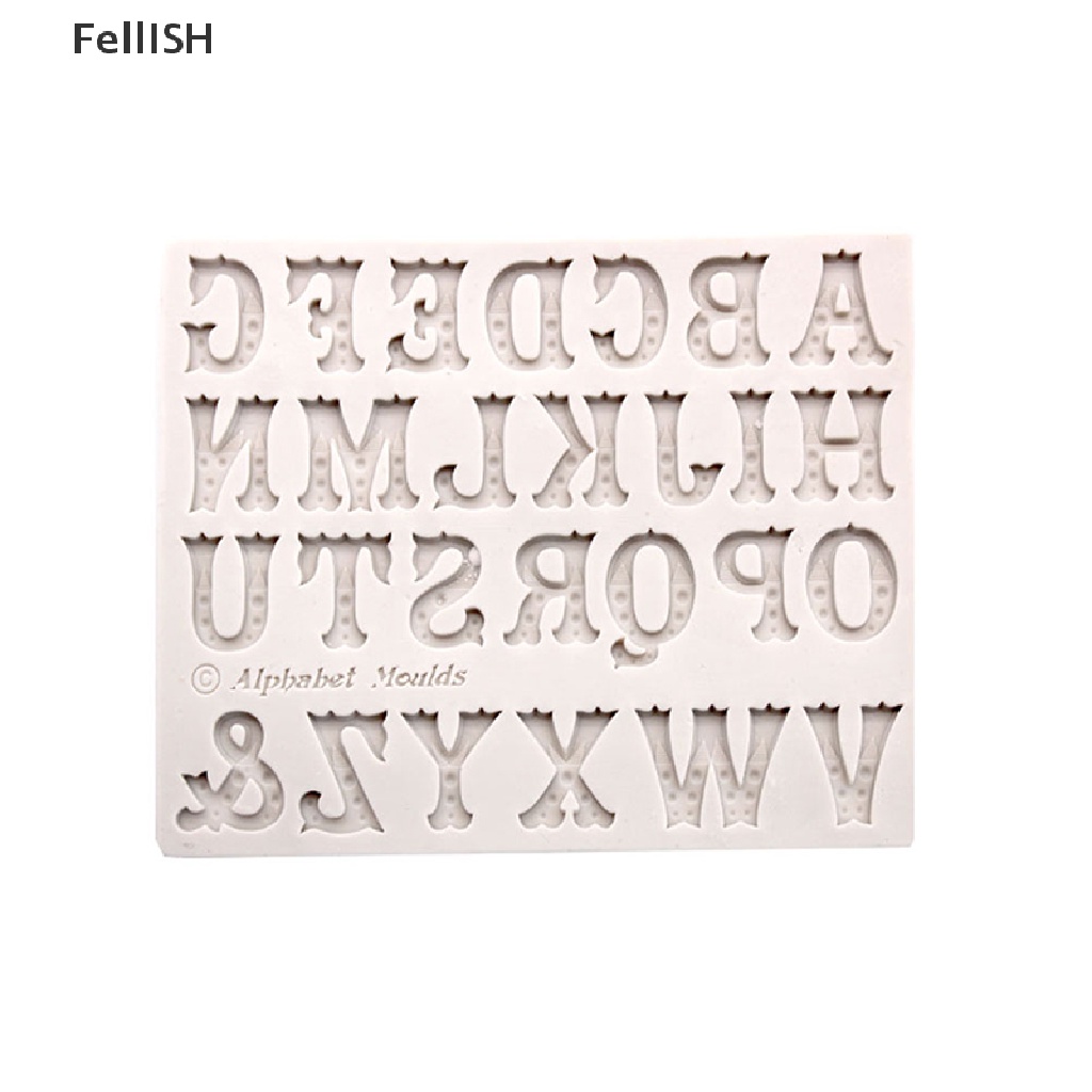 Khuôn Silicone Làm Bánh Hình Chữ Cái Tiếng Anh 439br