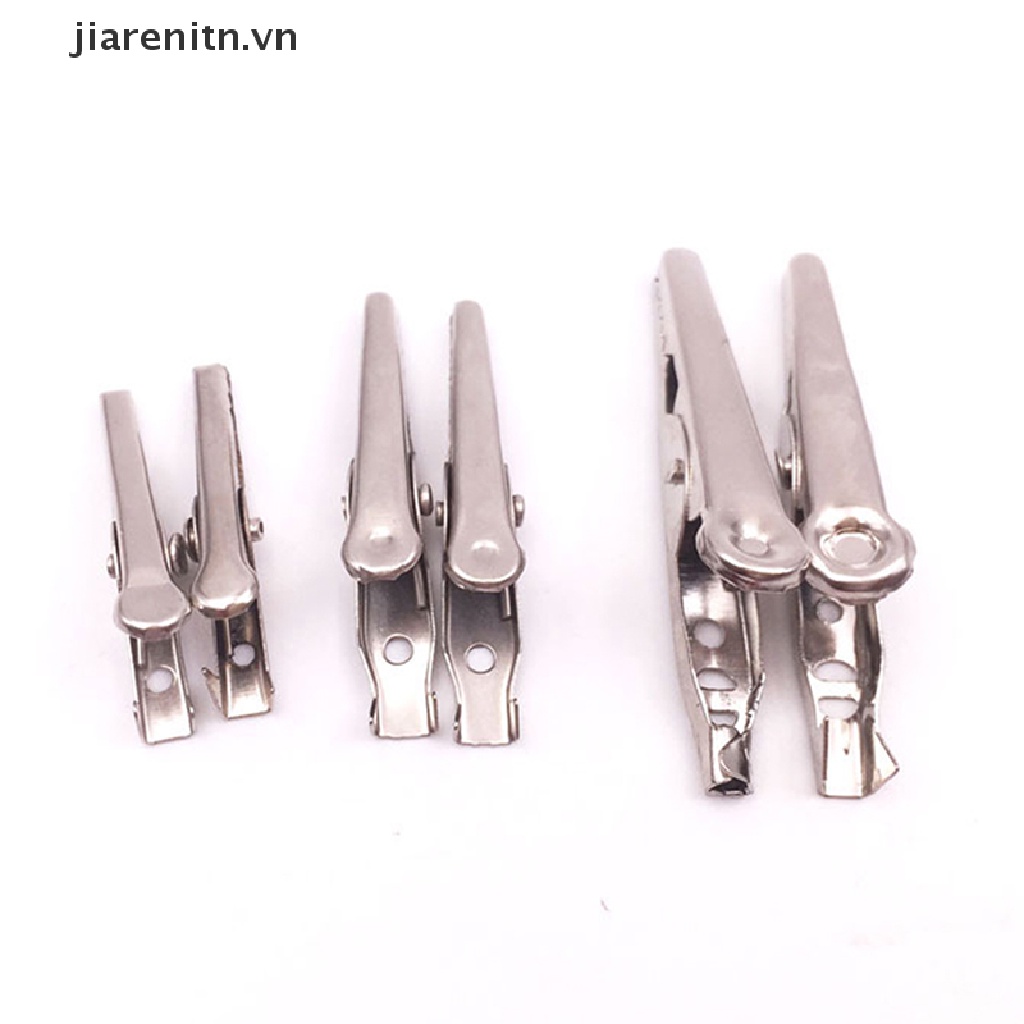 Set 12 Kẹp Cá Sấu 28mm Màu Đen / Đỏ / Xanh Dương / Vàng / Đen Chuyên Dụng vn