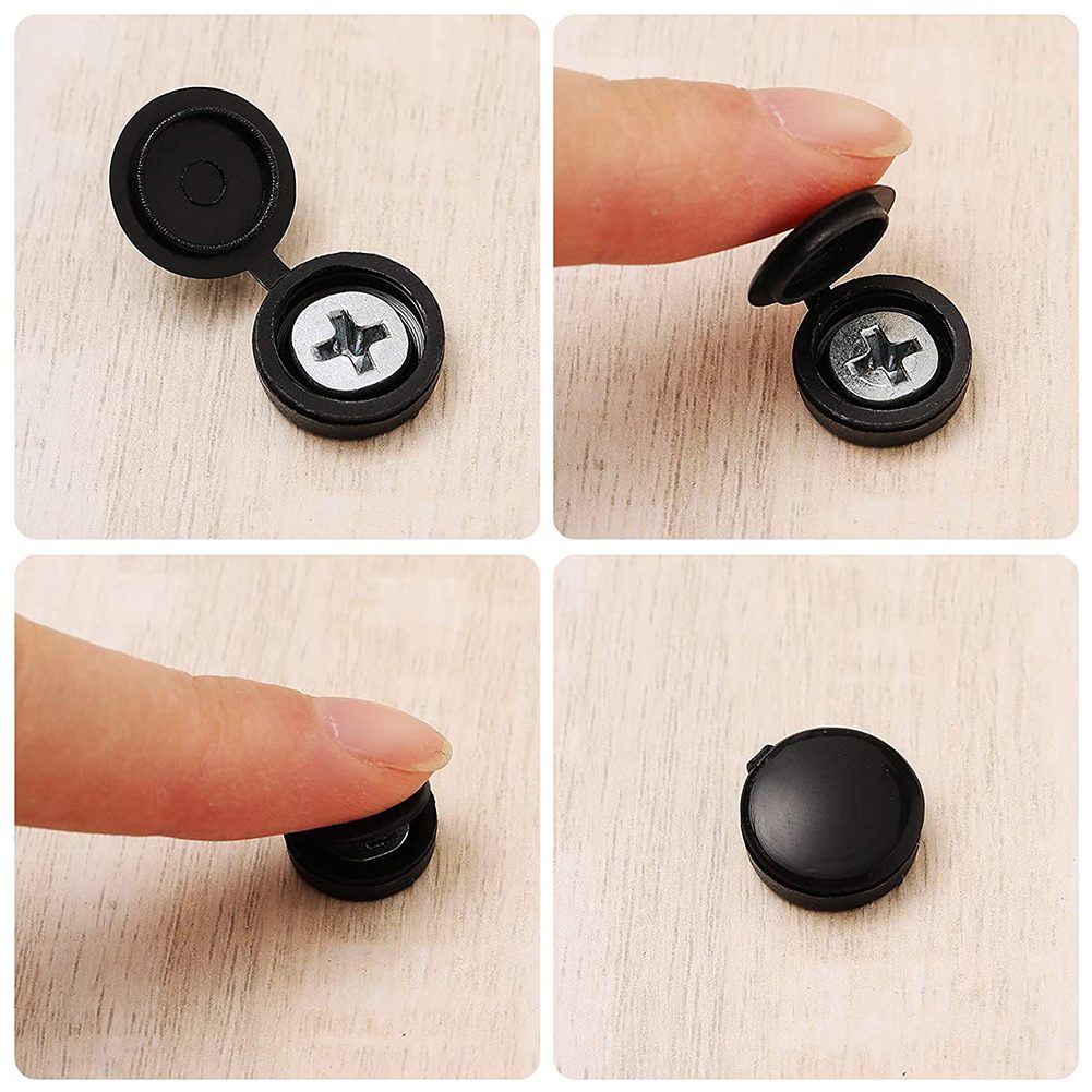 Set 50 Kẹp Nhựa Màu Đen 4mm Chuyên Dụng Cho Xe Hơi