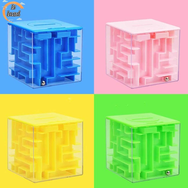Hộp Đựng Tiền Xu Sưu Tầm Mê Cung 3d Dành Cho Trẻ Em