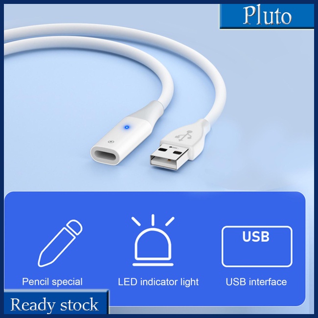 Mới Dây Cáp Sạc Mở Rộng Chuyển Đổi Dữ Liệu Từ Đầu Cắm Sang Cổng Cắm Usb Dành Cho Ipencil