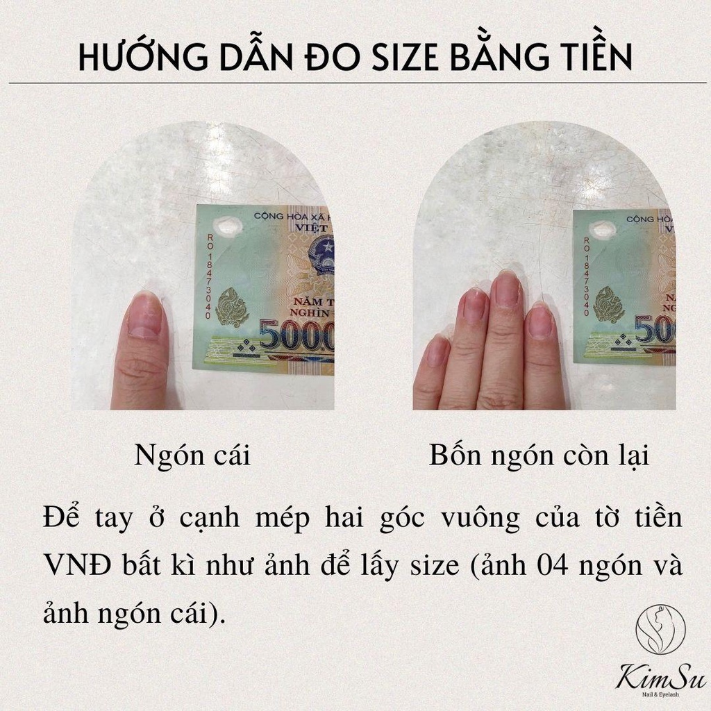 Nail Box móng úp thiết kế thủ công mắt mèo kẻ dạ đính nơ Kimsunailmi