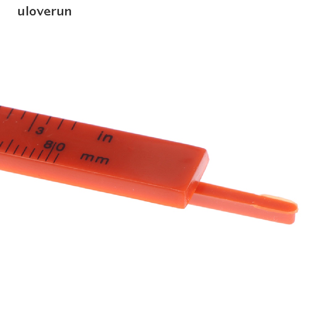 1 Thước Đo Lông Mày Mini 0-80MM Bằng Nhựa Tiện Dụng