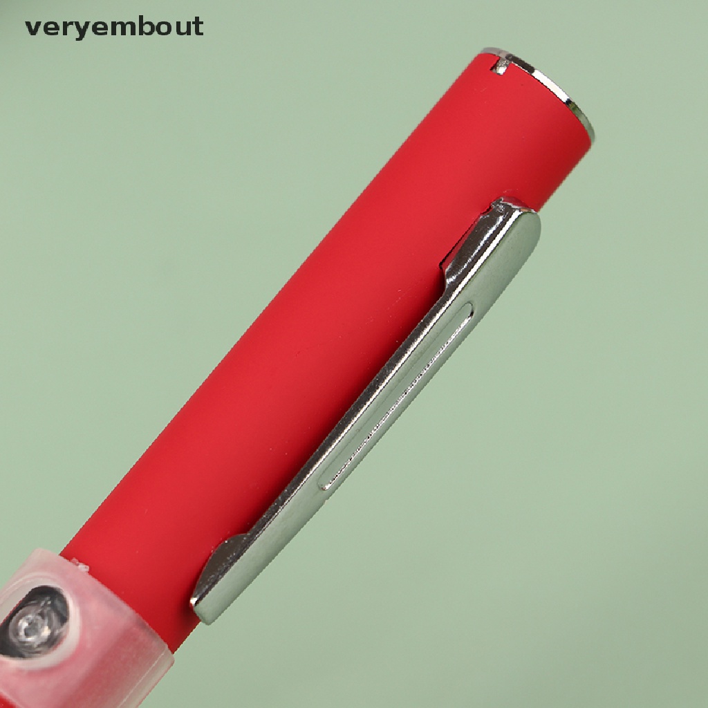 1 Bút Đèn LED Bằng Thép Không Gỉ Sạc USB Tiện Dụng