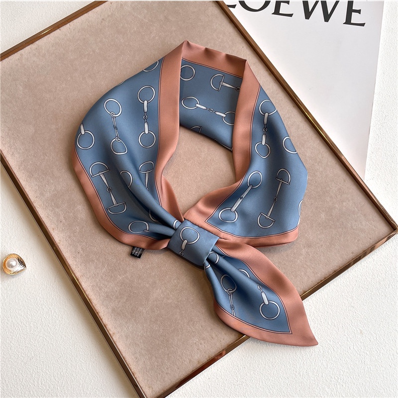 Ol Khăn Choàng Lụa Cao Cấp Phong Cách Nước Ngoài Chuyên Nghiệp